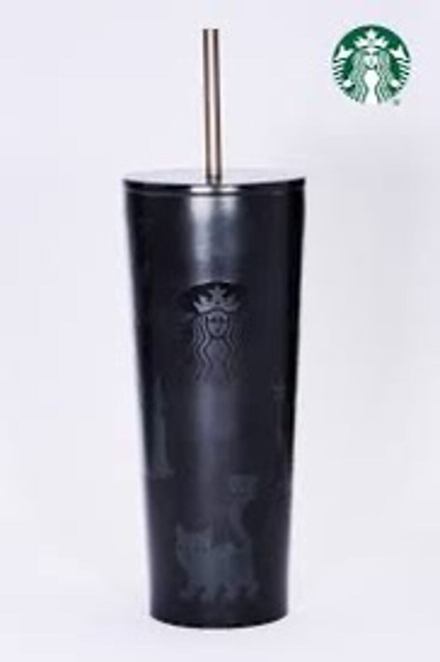Starbucks Black Cat Glow In The Dark Halloween 2026 SS 23oz Tumbler w SS Straw